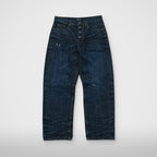Thug Club Naval Warfare Denim Pants in blue