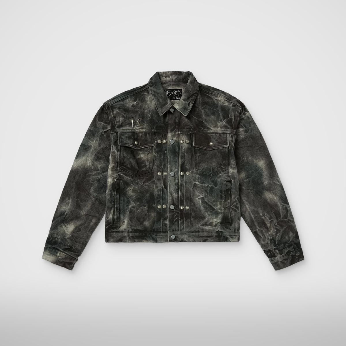 Thug Club Bio Army Jacket in camo