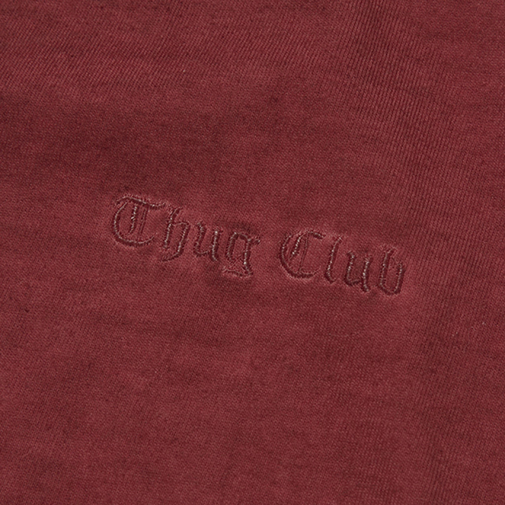 Thug Club Battle Turtle Mesh T-Shirt in red, view 8 of 8
