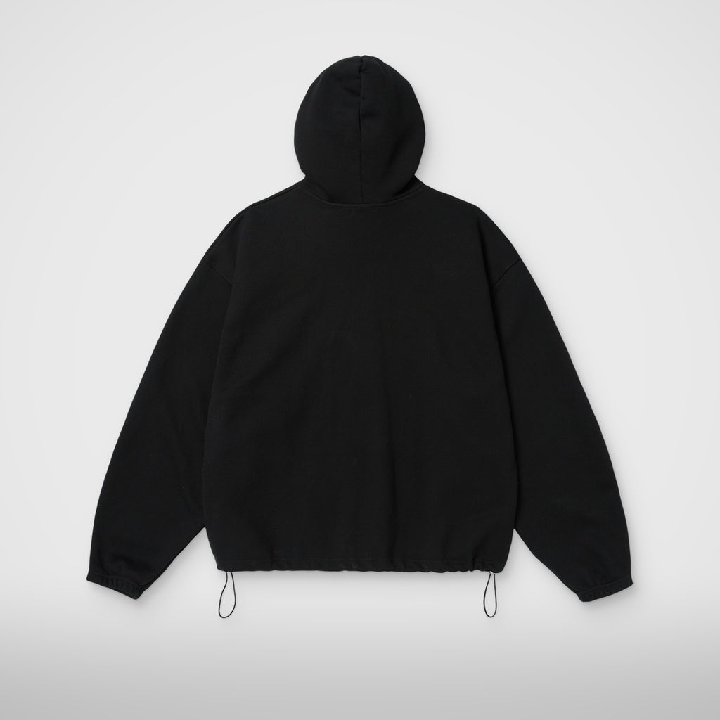 Thug Club Color Emblem Hoodie in black, view 2 of 6