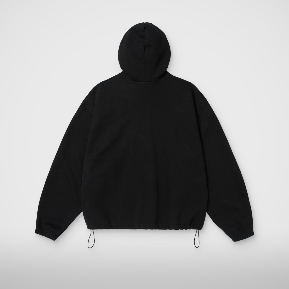 Thug Club Color Emblem Hoodie in black, view 2 of 6