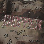 Thug Club Camoflage Chopper T-Shirt in beige, view 4 of 8