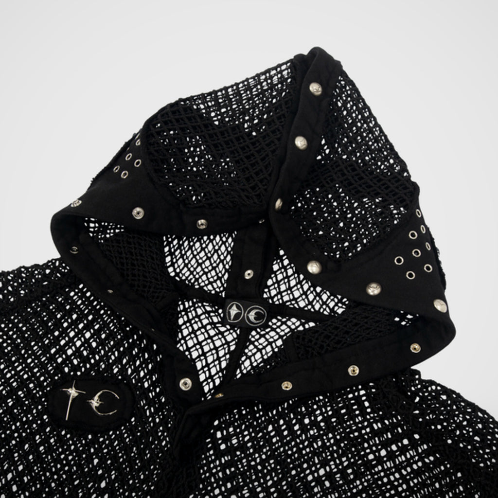 Thug Club MIthril Hoodie Sleeve in black, view 3 of 5