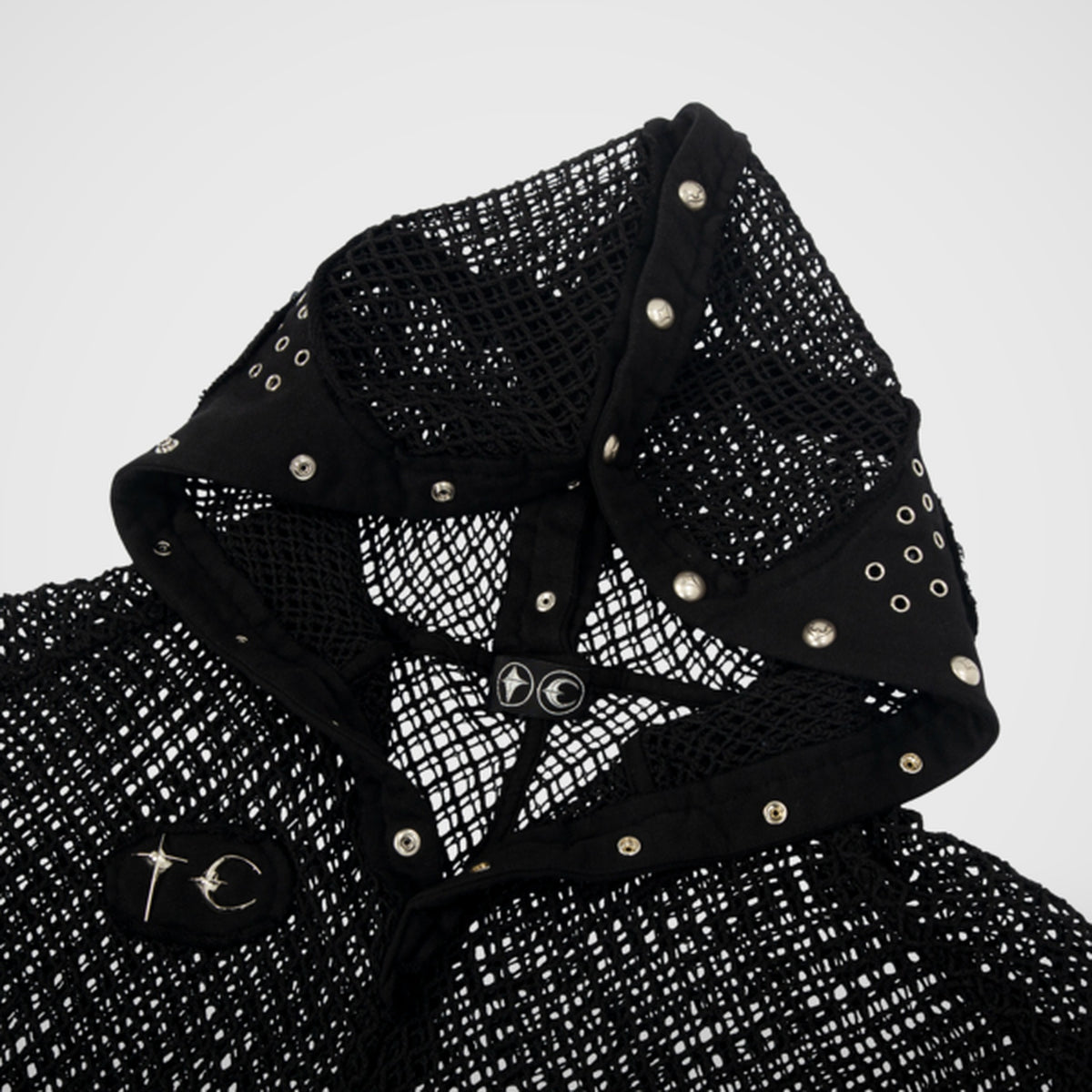 Thug Club MIthril Hoodie Sleeve in black, view 3 of 5