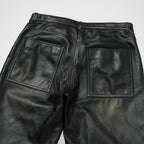 Thug Club Bio Soldier Leather Pants in black, view 5 of 7
