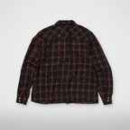 Thug Club TC All Over Pattern Shirt in red, view 2 of 2