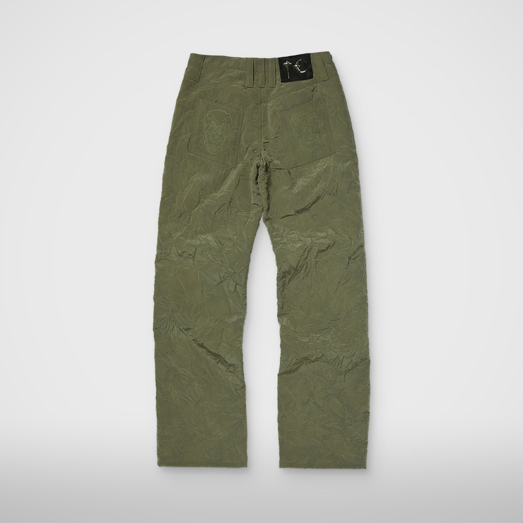 Thug Club Burnt Tribal Camo Pants in khaki, view 2 of 2