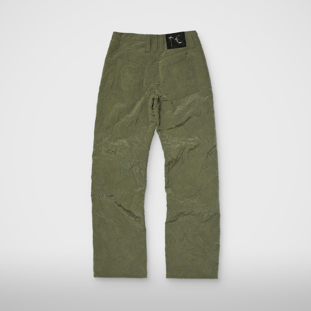 Thug Club Burnt Tribal Camo Pants in khaki, view 2 of 2