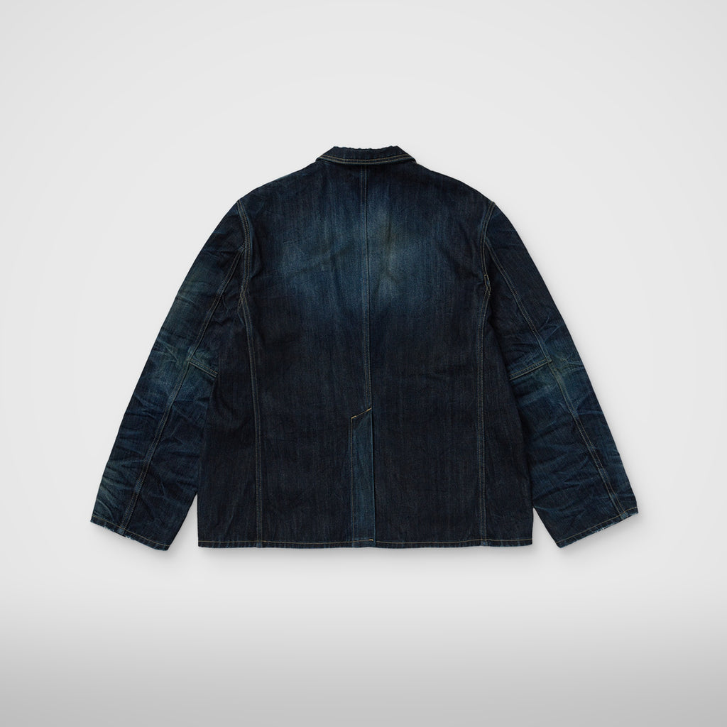 Thug Club Denim Blazer in blue, view 2 of 9
