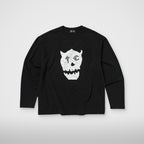 Thug Club TC Skull Long-Sleeve in black, front view