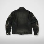 Thug Club Iron Steel Focus Denim Jacket in black, view 2 of 4