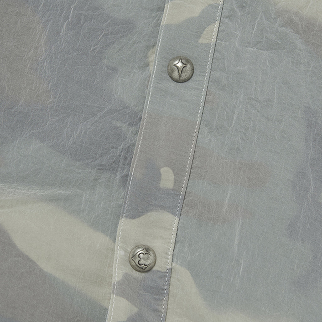 Thug Club Clouded Officer Shirt in multi, view 5 of 7