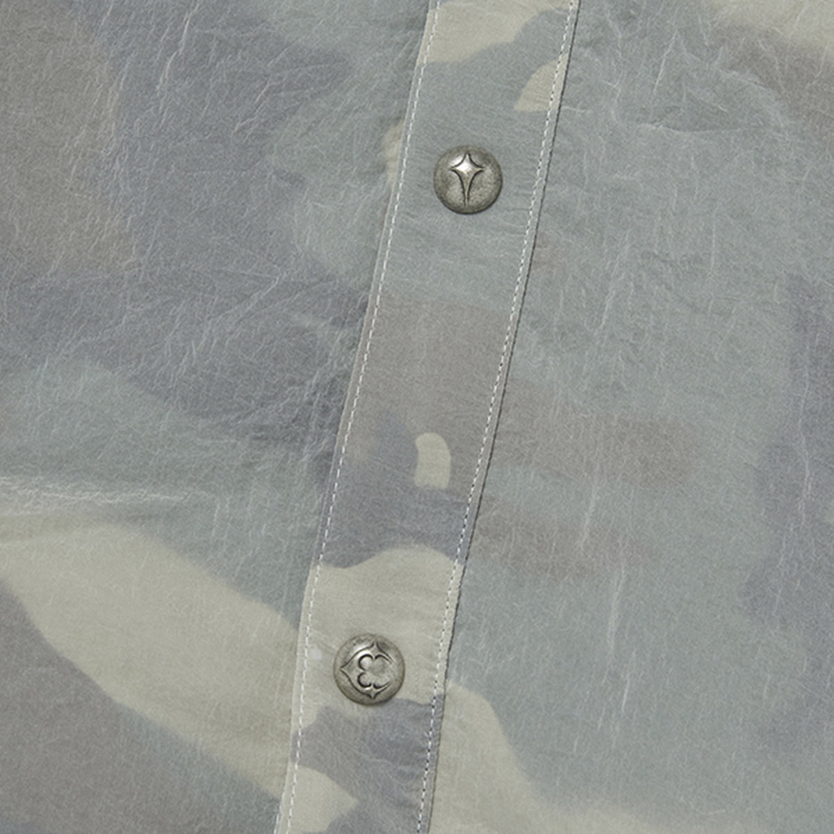 Thug Club Clouded Officer Shirt in multi, view 5 of 7