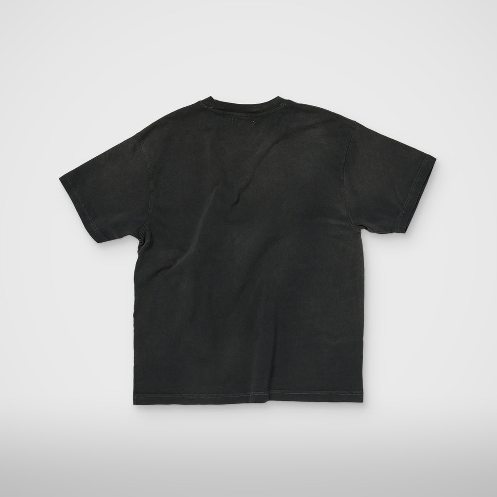 Thug Club Three Riding Skull Dirt T-Shirt in black, view 2 of 4