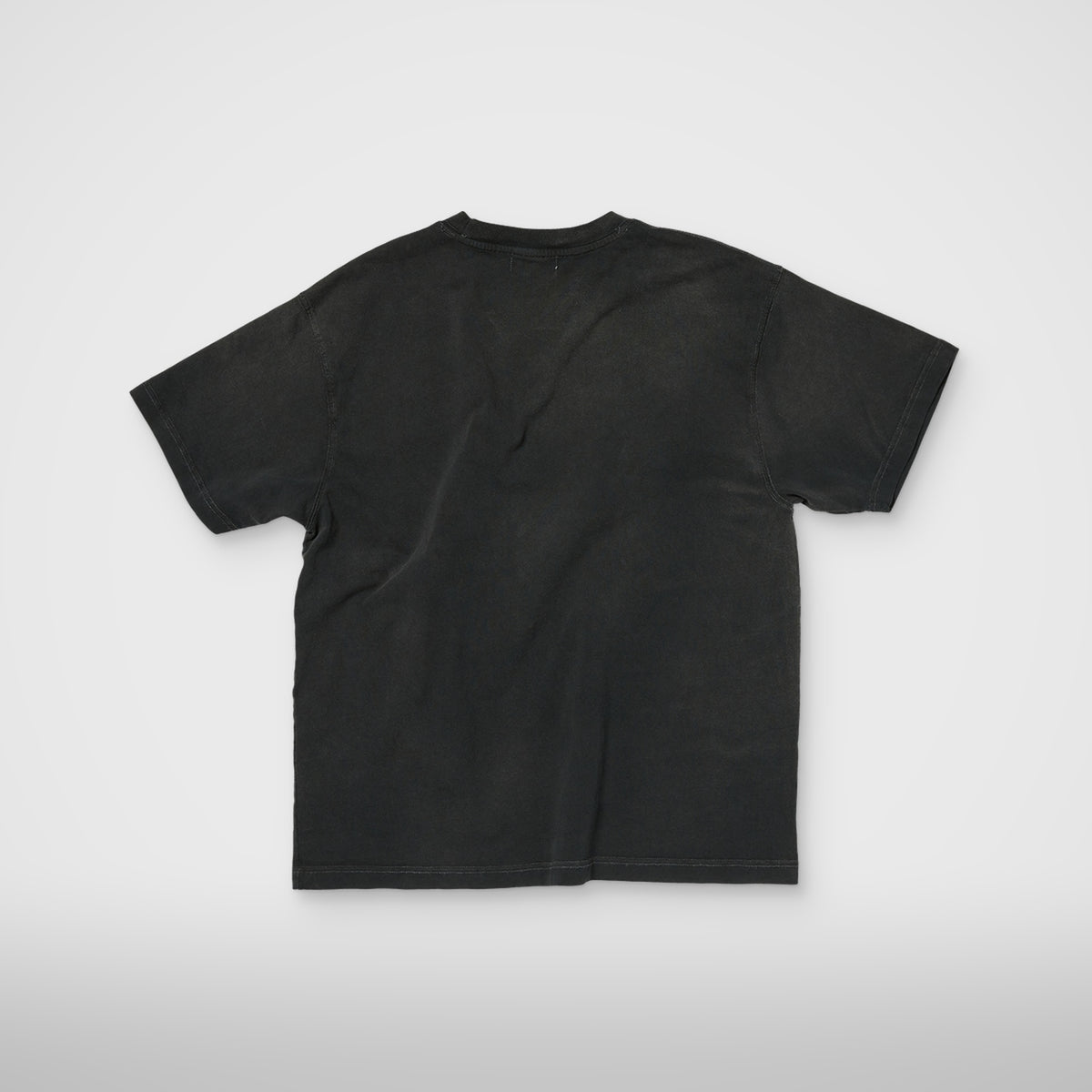 Thug Club Three Riding Skull Dirt T-Shirt in black, view 2 of 4