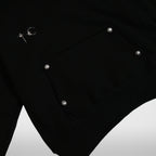Thug Club Womens Armor Hoodie in black, view 4 of 5