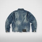 Thug Club TC Extendo Denim Jacket in blue, view 2 of 5