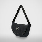 Thug Club Scarred Bio Army Messenger Bag in black, view 2 of 11