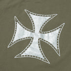 Thug Club Chopper Icon T-Shirt in khaki, view 4 of 7