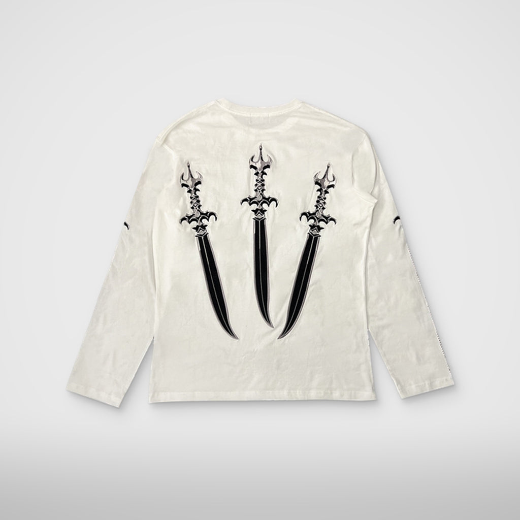 Thug Club Arab Sword Sleeve in white, view 3 of 3