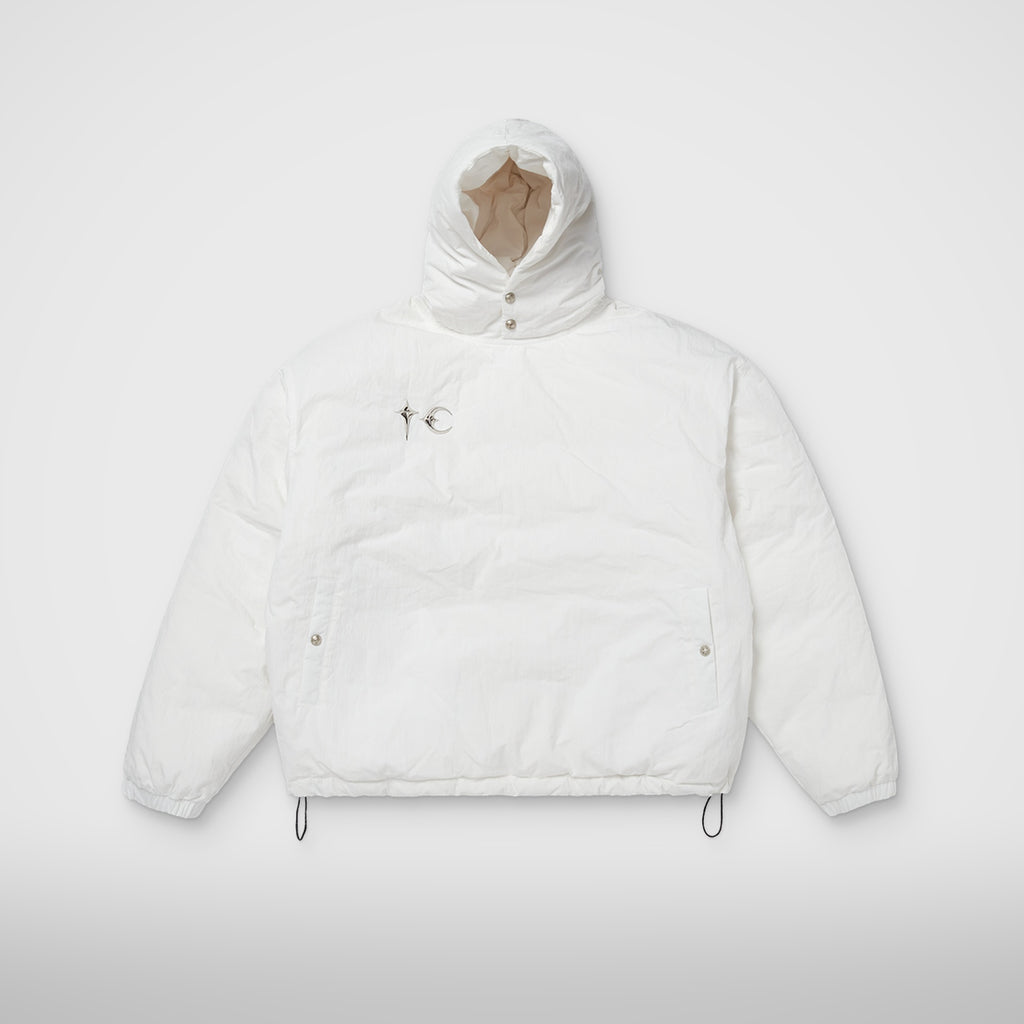 Thug Club Armor Down Hoodie in white