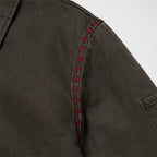Thug Club X Stitch Eisenhower Jacket in brown, view 6 of 10