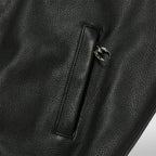 TC HOTHEAD THREE RIDING SKULL LEATHER JACKET