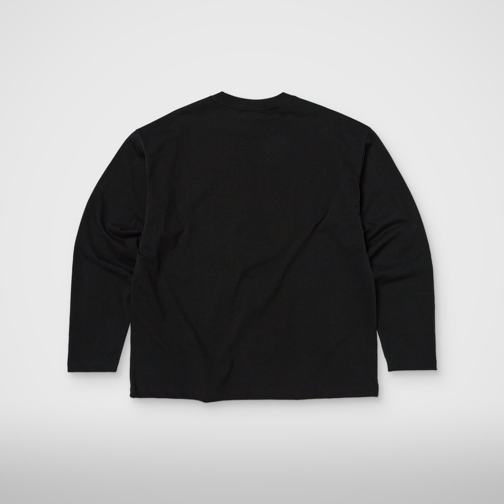 Thug Club TC Skull Long-Sleeve in black, back view