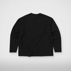 Thug Club TC Skull Long-Sleeve in black, back view