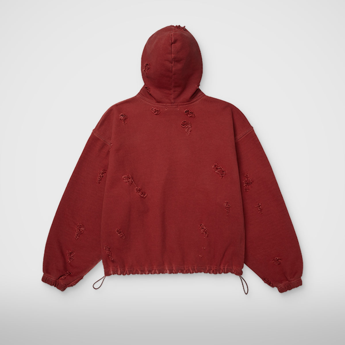 Thug Club Rock Hoodie in red, view 2 of 7