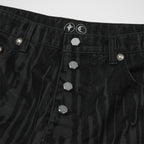 Thug Club Blood Lazered Denim Pants in black, view 4 of 7