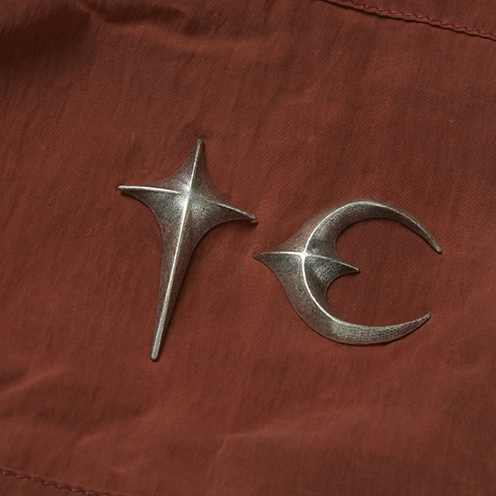 Thug Club Scarred Bio Soldier Jacket in red, view 4 of 8