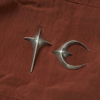 Thug Club Scarred Bio Soldier Jacket in red, view 4 of 8