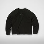 Thug Club Bulk Shoulder Waffle Long Sleeve in black