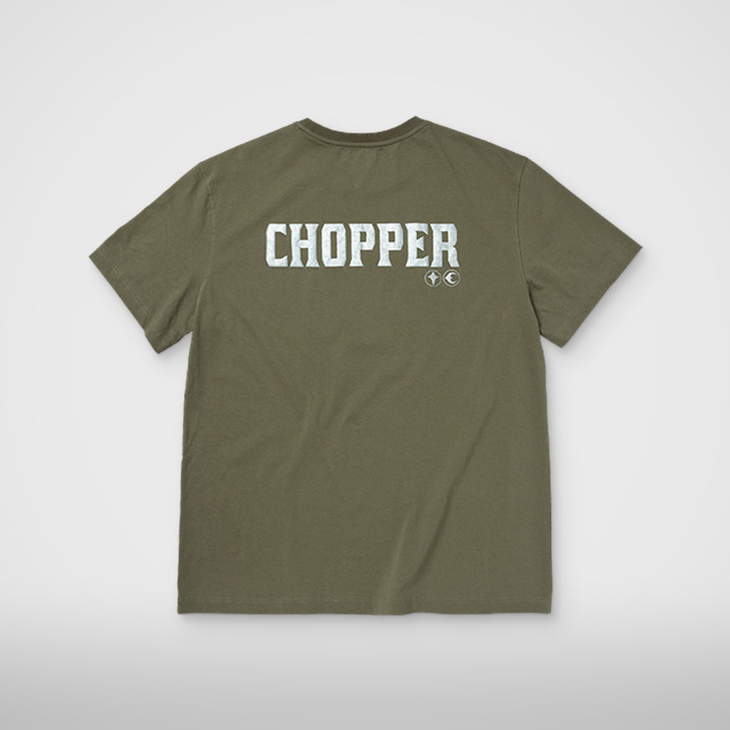 Thug Club Chopper Icon T-Shirt in khaki, view 2 of 7