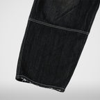 Thug Club Double Knee Denim Pants in black, view 6 of 8
