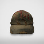 Thug Club TC Ring Bone Cap in black, front view
