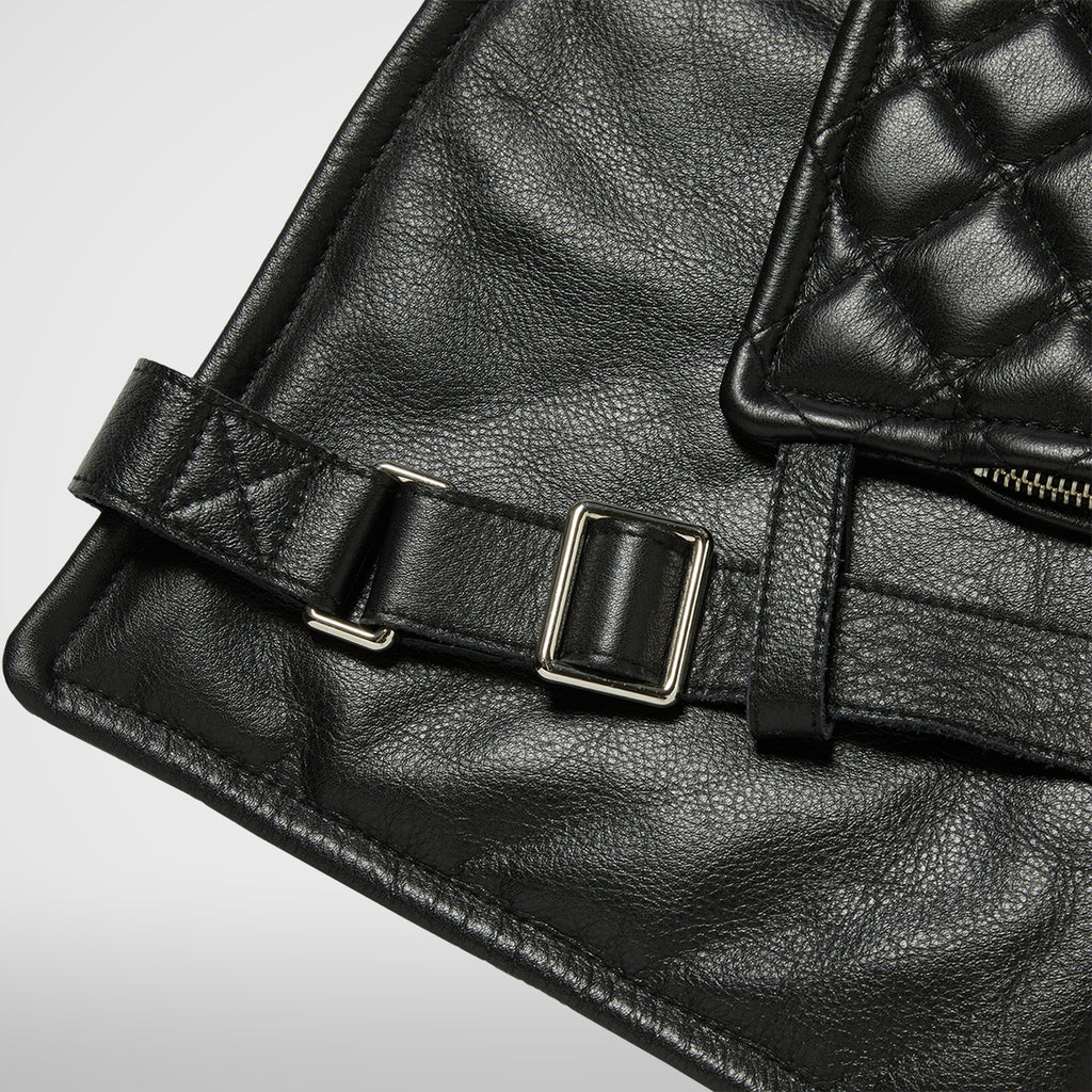 TC QUILTING LEATHER LIFE VEST