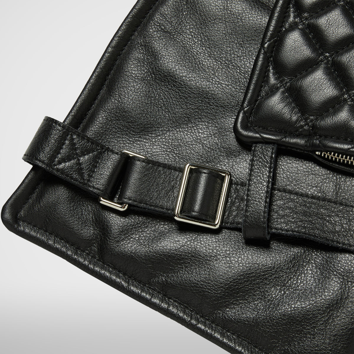 TC QUILTING LEATHER LIFE VEST