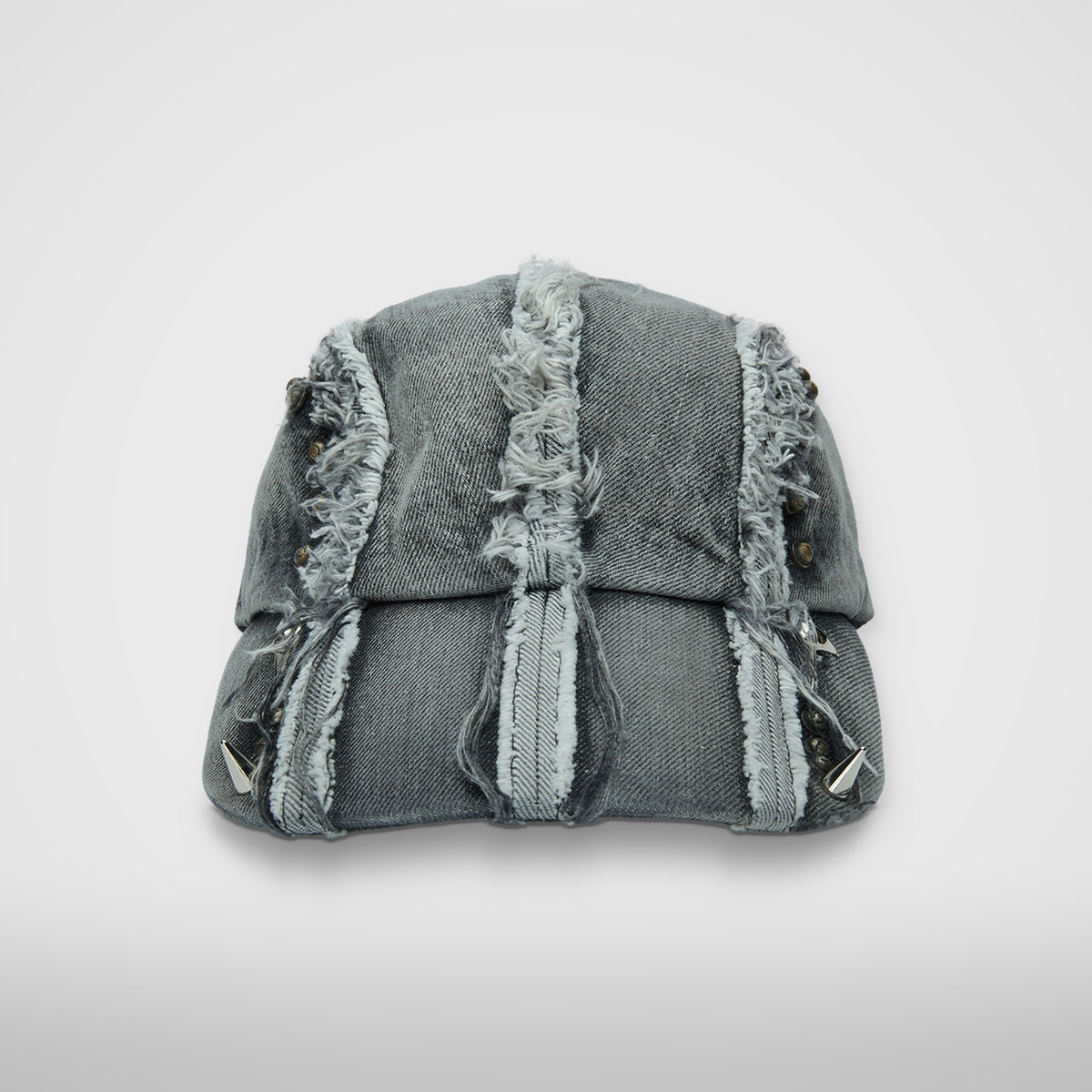 Thug Club Three-Claw Cap in black, front view