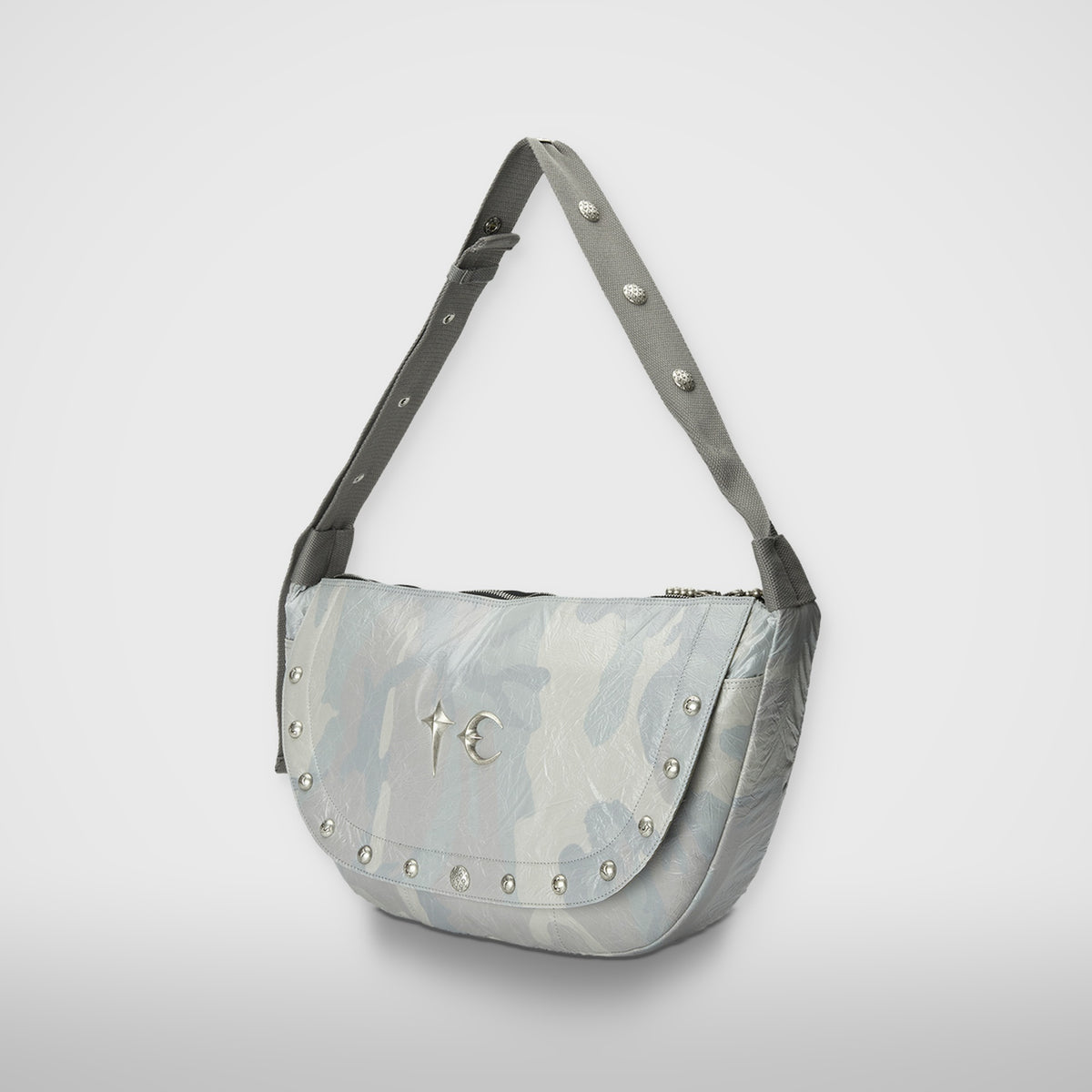 Thug Club Clouded Bio Army Messenger Bag in multi, view 2 of 11