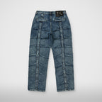 Thug Club Line Gob Denim Pants in blue, view 2 of 6
