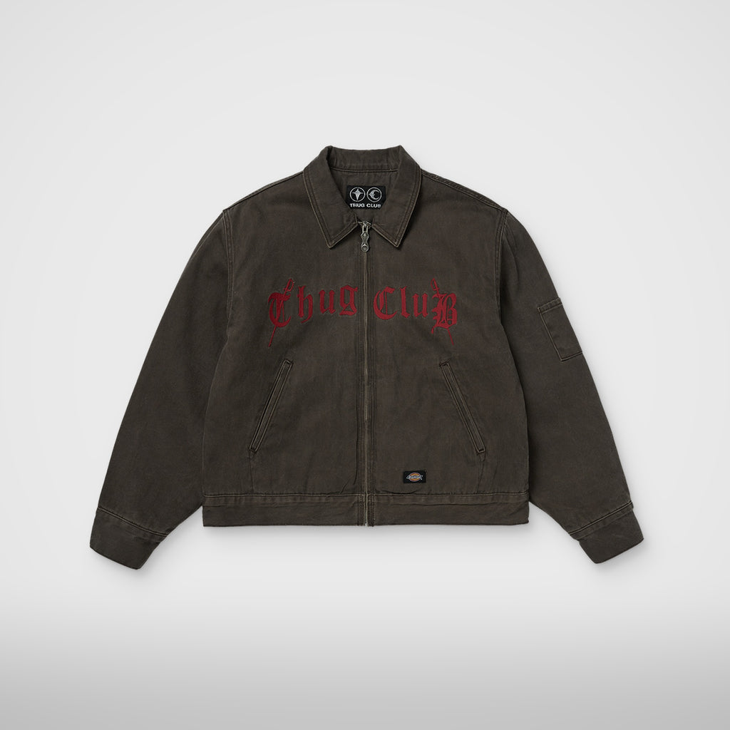 Thug Club TC Eisenhower Jacket in brown
