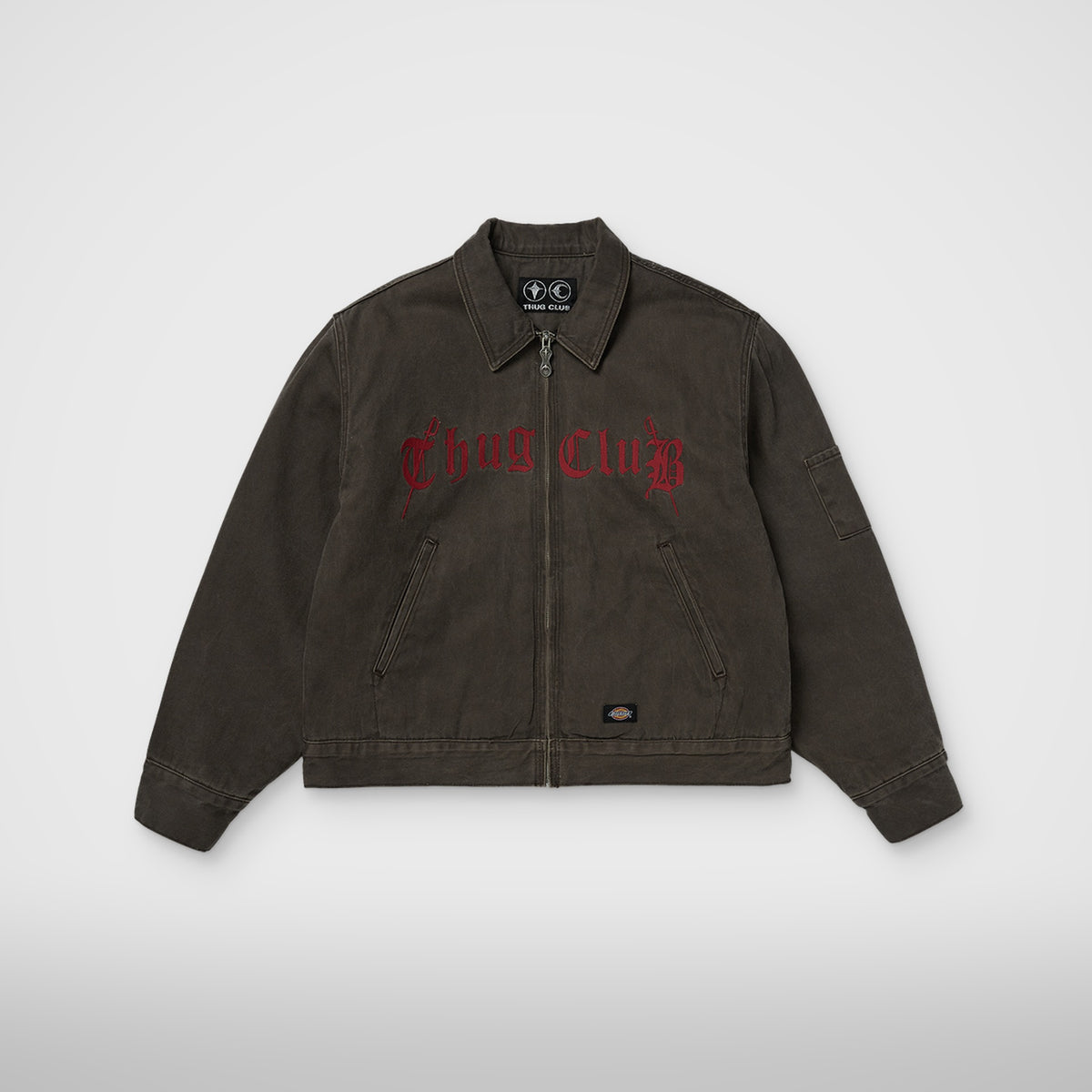 Thug Club TC Eisenhower Jacket in brown