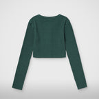 Thug Club TC Womens Cardigan in green, view 2 of 6