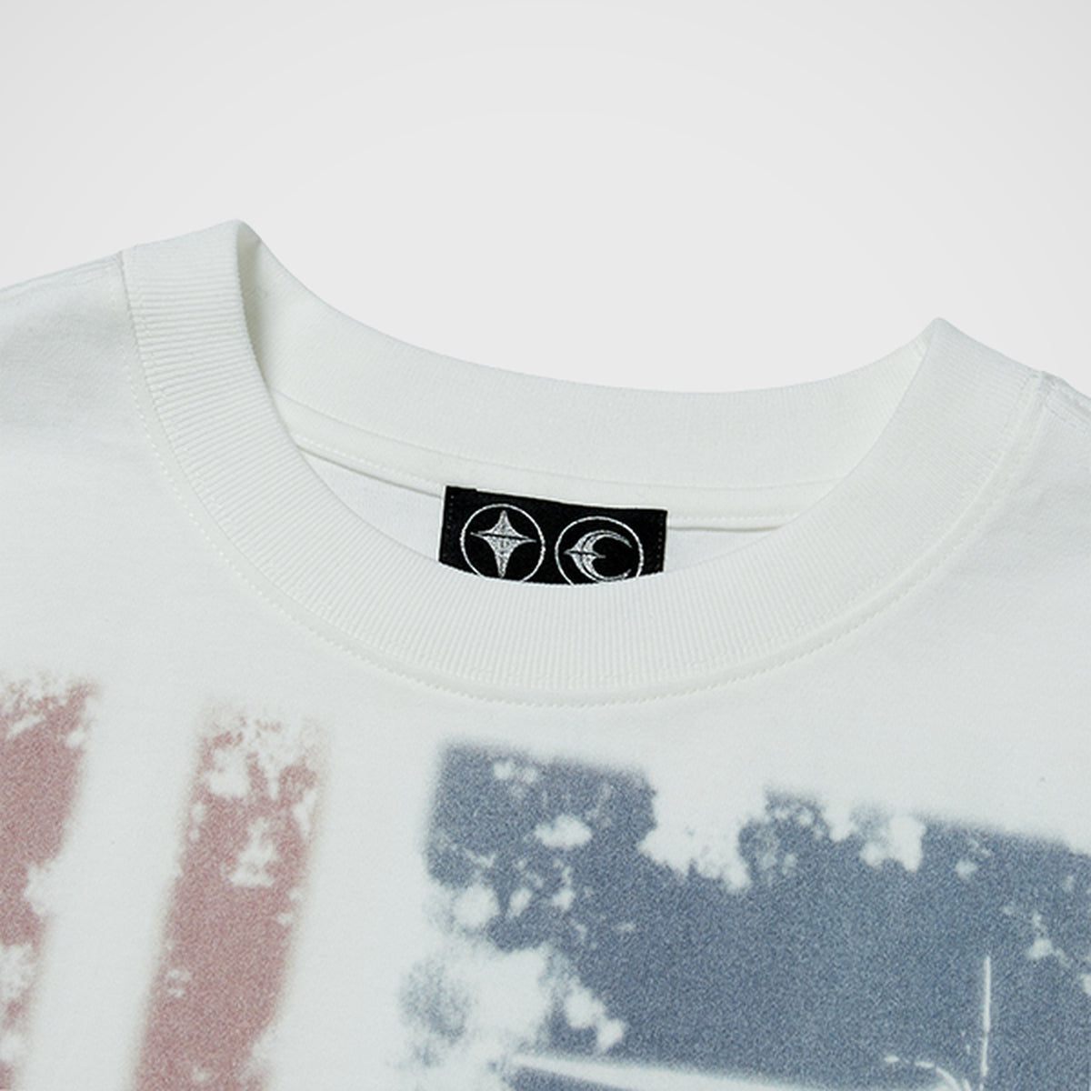 Thug Club Old Glory Long-Sleeve in white, view 3 of 6