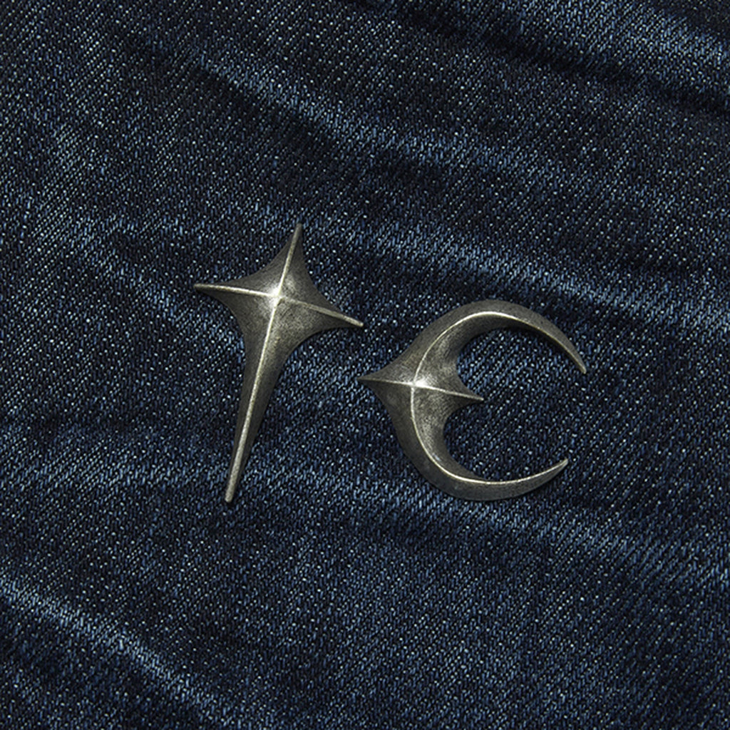 Thug Club Naval Warfare Denim Pants in blue, view 5 of 8