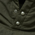 Thug Club Armor Down Hoodie in khaki, view 5 of 7