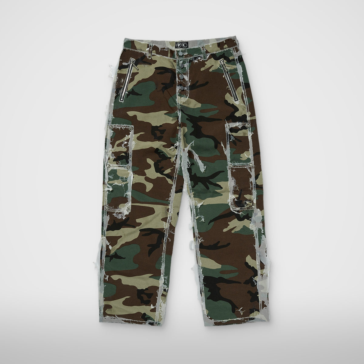 Thug Club Burnt Bio Army Pants in multi burn