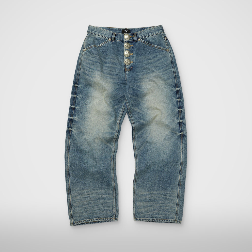 Thug Club TC Extendo Denim Pants in blue